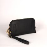 El Çantası Orta Boy Telefon Çantası Siyah Düz