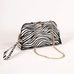 Zebra Desenli El Çantası Seti