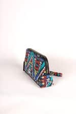 El Çantası Orta Boy Telefon Çantası Totem Desenli - Görsel 2